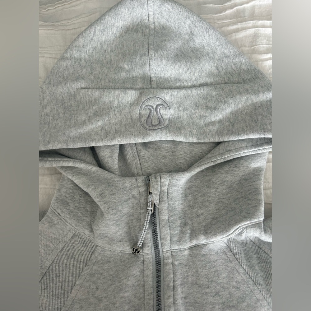 lululemon athletica Gray Women's Quarter Zip Hoodie